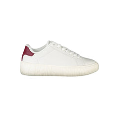 Tênis Tommy Hilfiger Branco de Couro Feminino