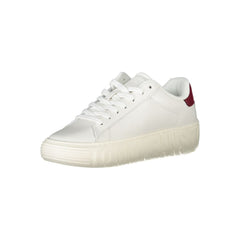 Tênis Tommy Hilfiger Branco de Couro Feminino