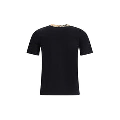 Camiseta Burberry Check com gola redonda