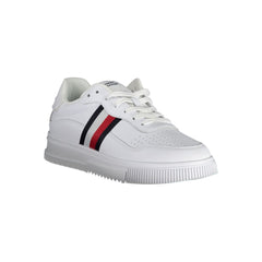 Tênis Tommy Hilfiger Masculino em Couro Branco