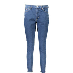 Calça jeans e calça Tommy Hilfiger de algodão azul