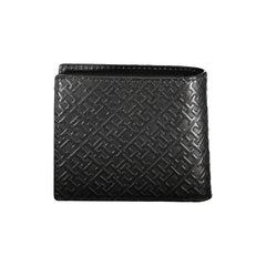 Carteira de couro elegante Tommy Hilfiger com porta-moedas