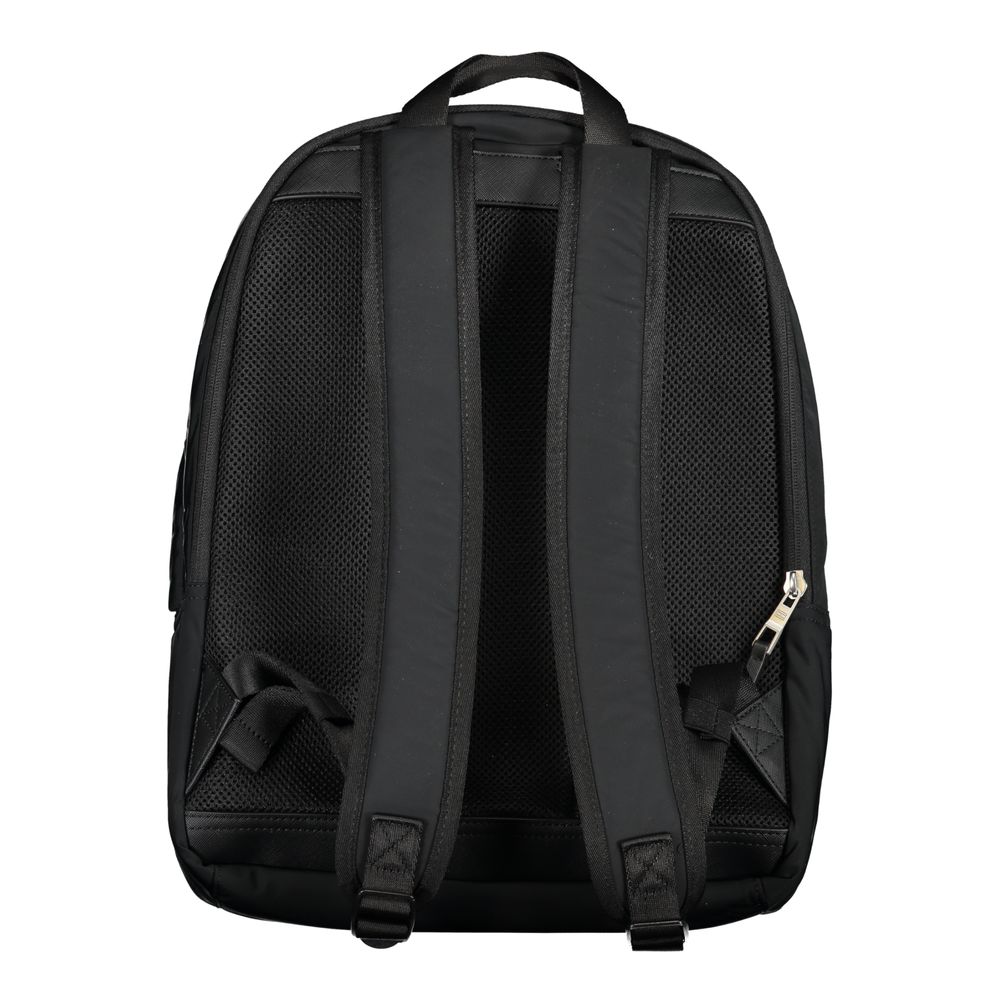 Mochila Tommy Hilfiger de poliéster preta