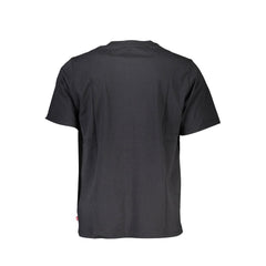 Camiseta Levi's preta de algodão masculina