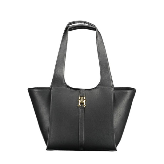 Bolsa Feminina Tommy Hilfiger Preta de Polietileno