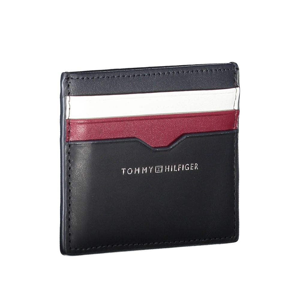 Carteira Masculina Tommy Hilfiger em Couro Azul