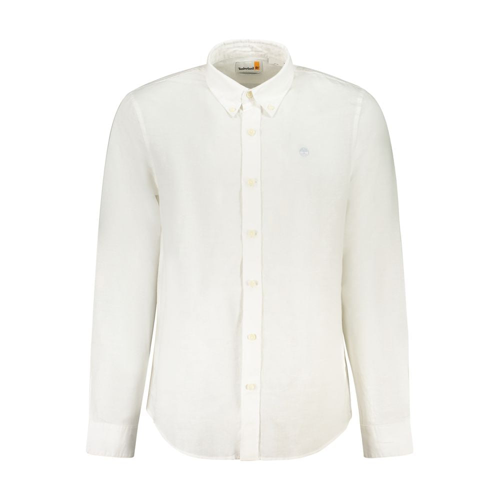 Camisa de algodão branca Timberland