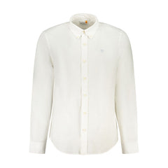 Camisa de algodão branca Timberland
