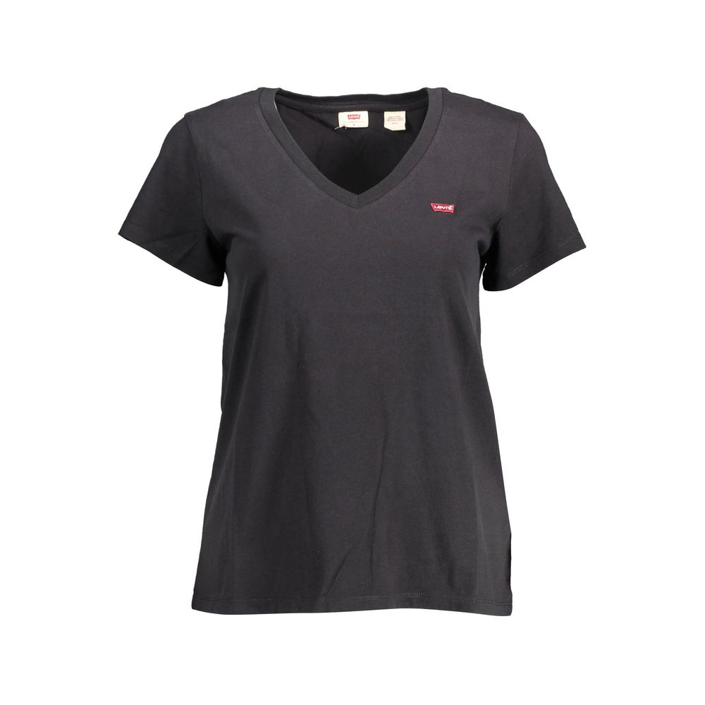 Camiseta Levi's preta de algodão feminina