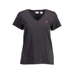 Camiseta Levi's preta de algodão feminina
