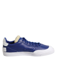 Tênis Nike PRM Branco Azul com Cadarço Cano Baixo Tipo Drop