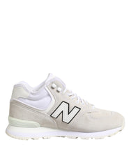 Tênis New Balance Off White Suede