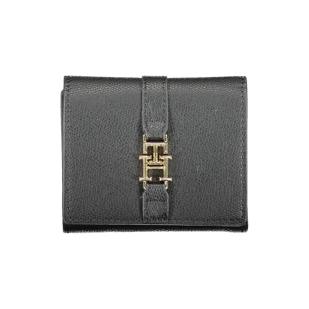 Carteira Tommy Hilfiger Preta de Polietileno