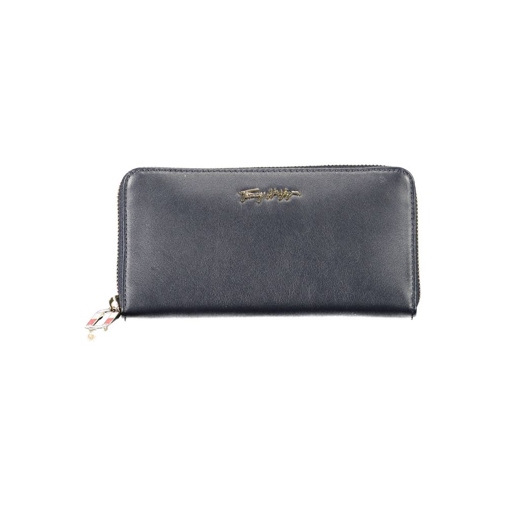 Carteira Feminina Tommy Hilfiger em Couro Azul
