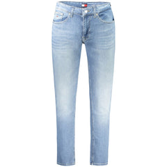 Tommy Hilfiger Light Blue Cotton Men Jeans