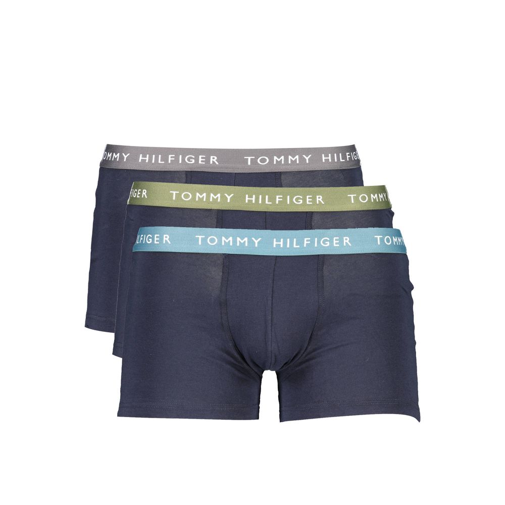 Tommy Hilfiger Roupa íntima de algodão azul