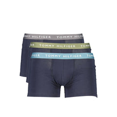 Tommy Hilfiger Roupa íntima de algodão azul