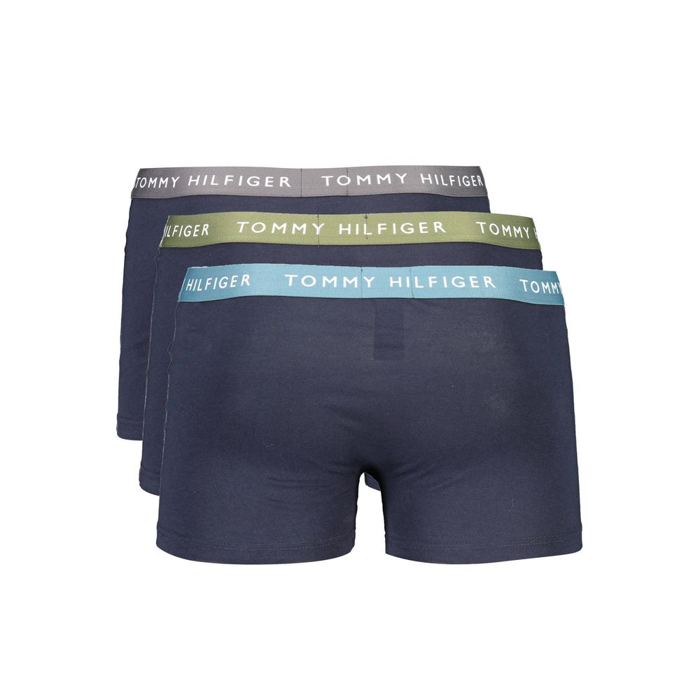 Tommy Hilfiger Roupa íntima de algodão azul