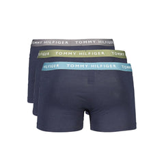 Tommy Hilfiger Roupa íntima de algodão azul