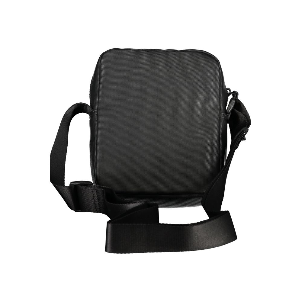Bolsa de ombro Tommy Hilfiger preta de polietileno