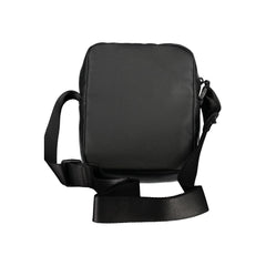 Bolsa de ombro Tommy Hilfiger preta de polietileno