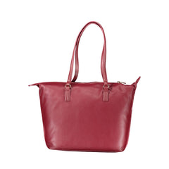 Bolsa feminina Tommy Hilfiger em poliéster rosa