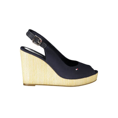 Sandália Tommy Hilfiger Azul Algodão