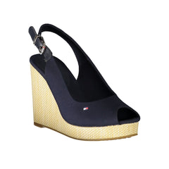 Sandália Tommy Hilfiger Azul Algodão