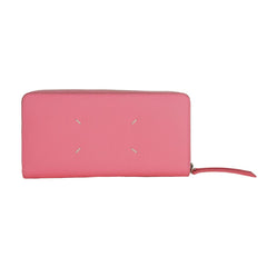 Carteira de couro de bezerro rosa Maison Margiela