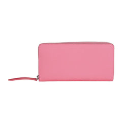 Carteira de couro de bezerro rosa Maison Margiela