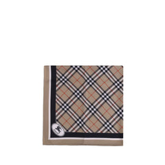 Cachecol xadrez de seda Burberry