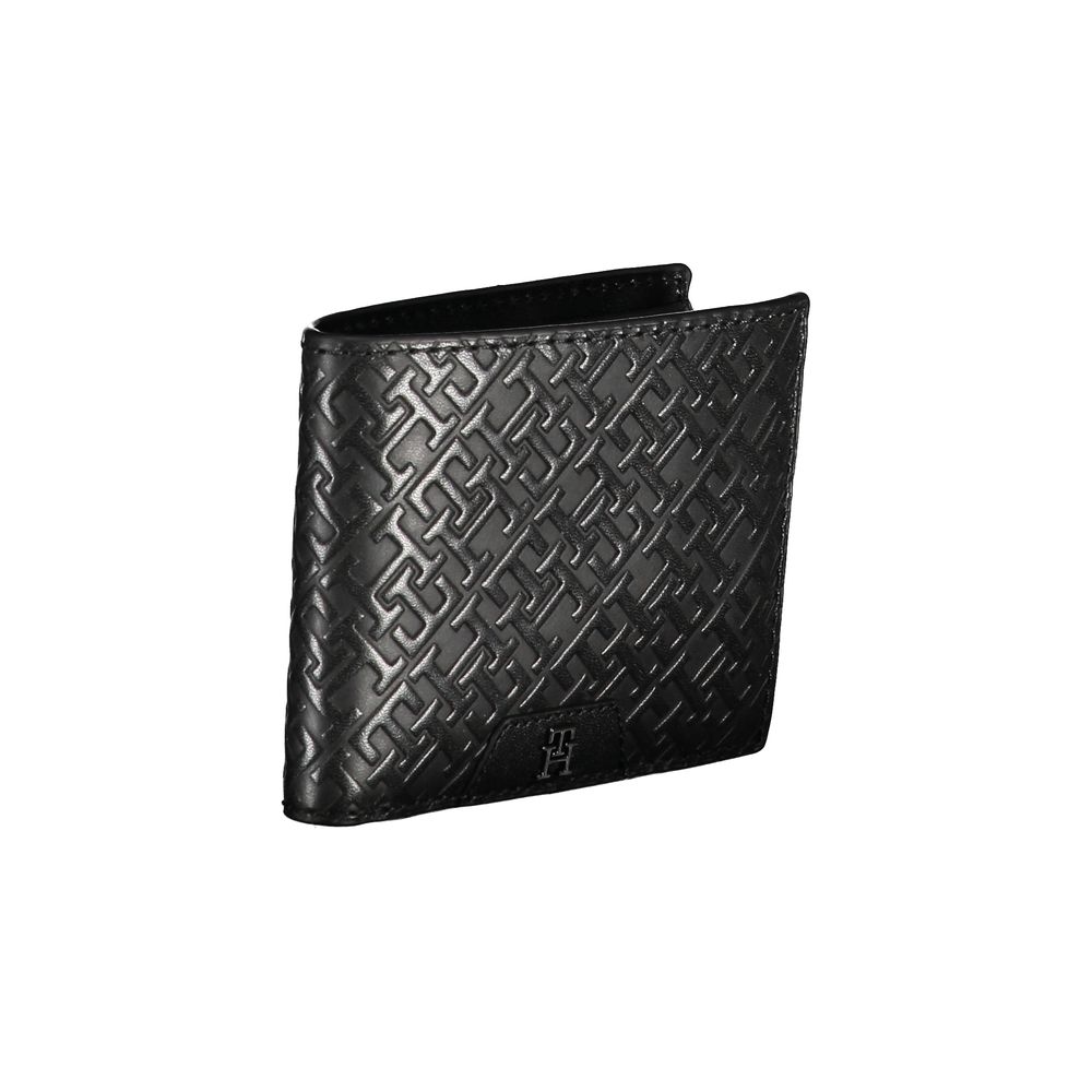 Tommy Hilfiger Carteira Dupla de Couro Elegante
