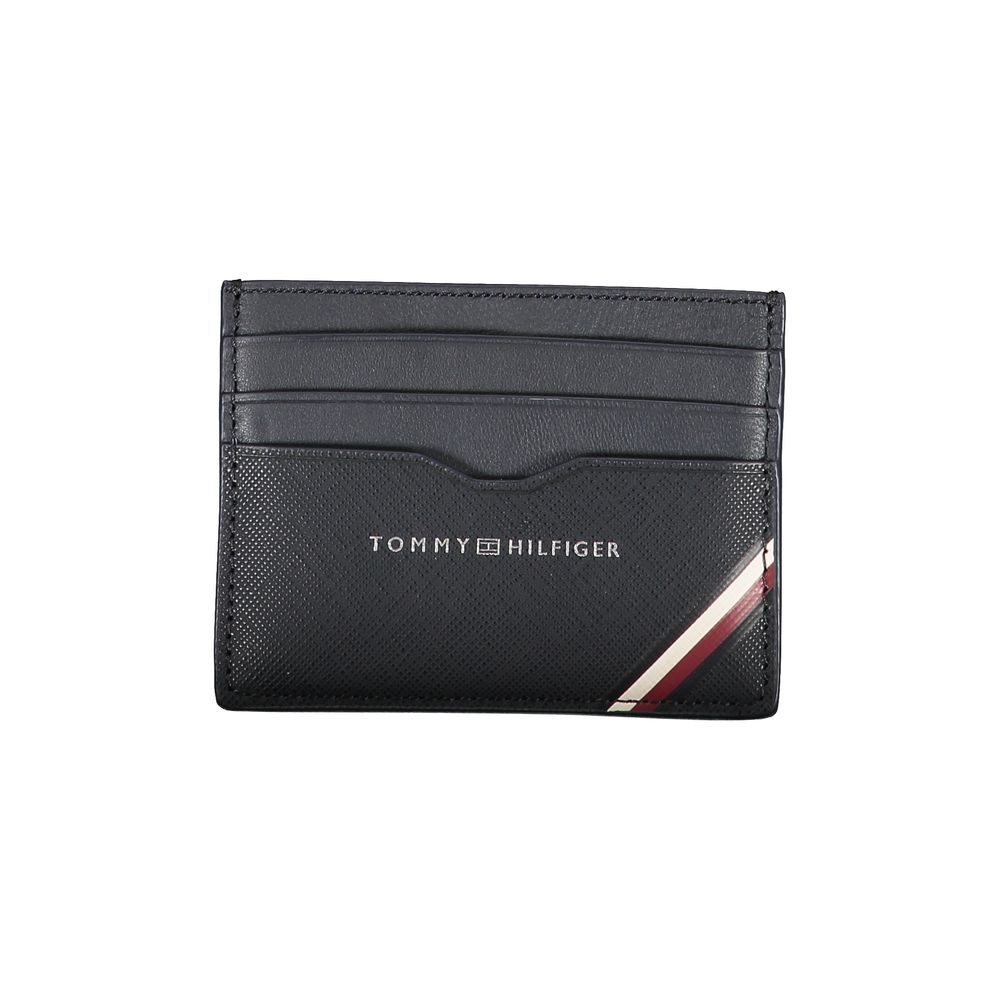 Carteira Masculina Tommy Hilfiger em Couro Azul
