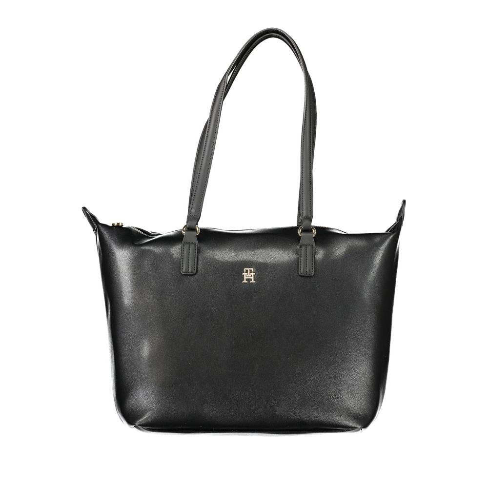 Bolsa Tommy Hilfiger Preta de Poliéster
