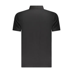 Camisa polo masculina Timberland preta de algodão