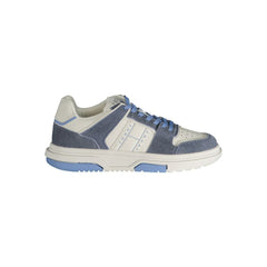 Tênis Tommy Hilfiger Azul Claro de Couro Feminino