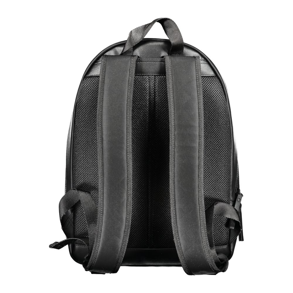 Mochila Tommy Hilfiger de poliéster preta