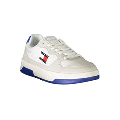Tênis Tommy Hilfiger Masculino em Couro Branco