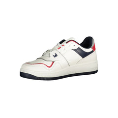 Tênis Tommy Hilfiger Masculino em Couro Branco