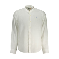 Camisa de algodão branca Timberland