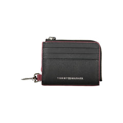 Porta-cartões Tommy Hilfiger Chic em couro com mosquetão