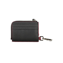Porta-cartões Tommy Hilfiger Chic em couro com mosquetão