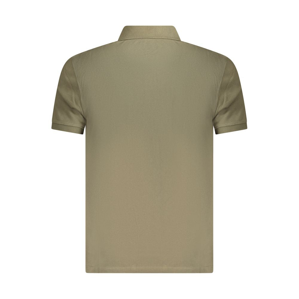 Camisa polo de algodão verde Timberland