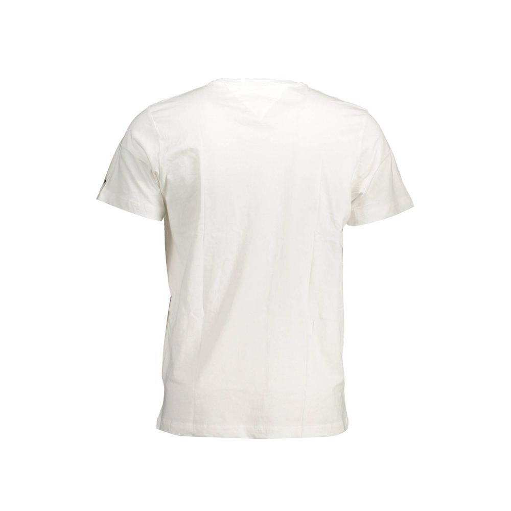Camiseta Tommy Hilfiger de algodão branca