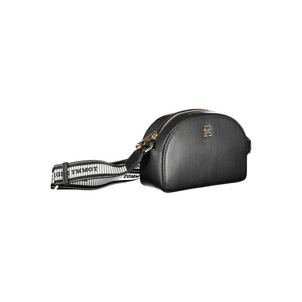 Bolsa Tommy Hilfiger Preta de Polietileno