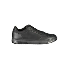 Tênis Tommy Hilfiger Masculino em Couro Preto