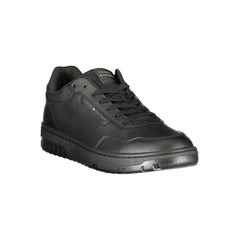 Tênis Tommy Hilfiger Masculino em Couro Preto