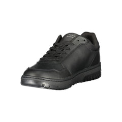 Tênis Tommy Hilfiger Masculino em Couro Preto