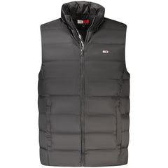 Jaqueta Tommy Hilfiger preta de poliamida
