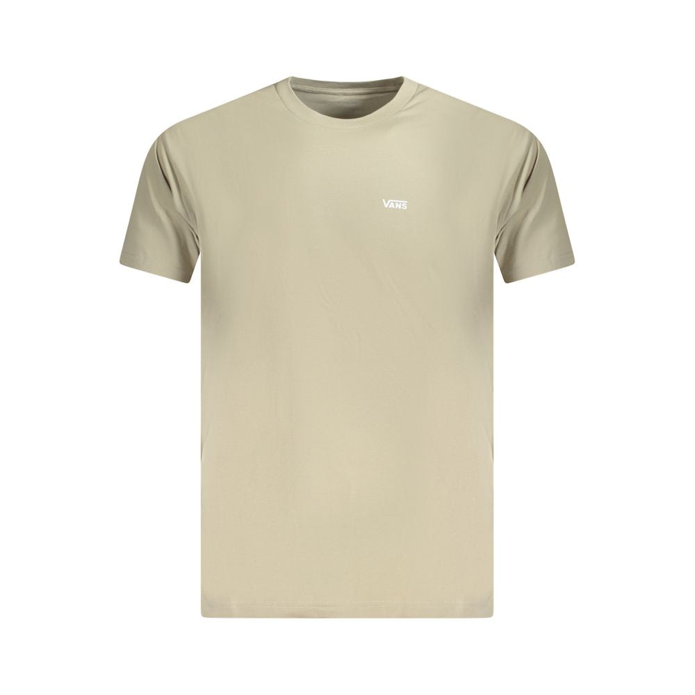 Camiseta masculina Vans Bege de algodão